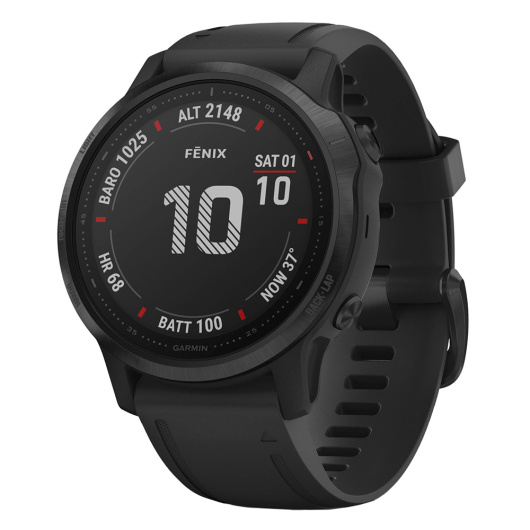 Умные часы Garmin Fenix 6S Pro Черные