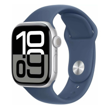 Apple Watch Series 10 Умные часы Apple Watch Series 10 46 мм Silver Aluminium Case with Sport Band Blue M/L watch