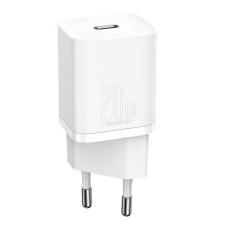 Сетевое зарядное устройство Baseus Super Si quick charger 1C 20W Белое