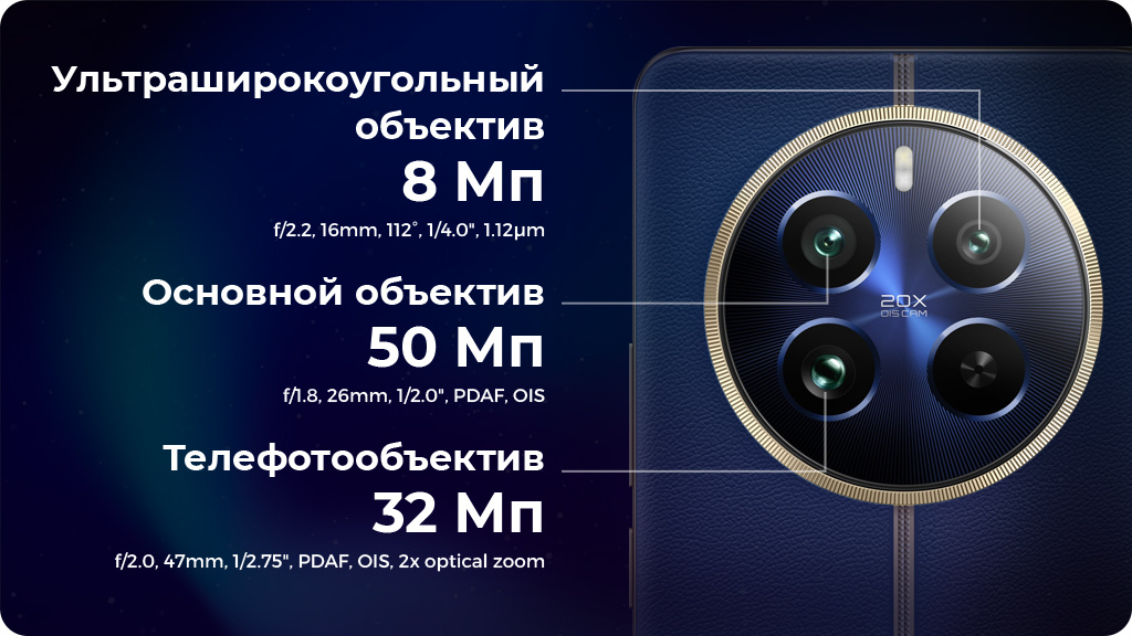 Realme 12 Pro 8/256Gb Бежевый