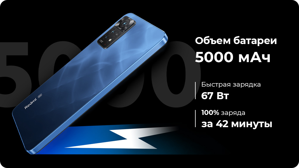 Xiaomi Redmi Note 11 Pro 6/128Gb Серый Global Version