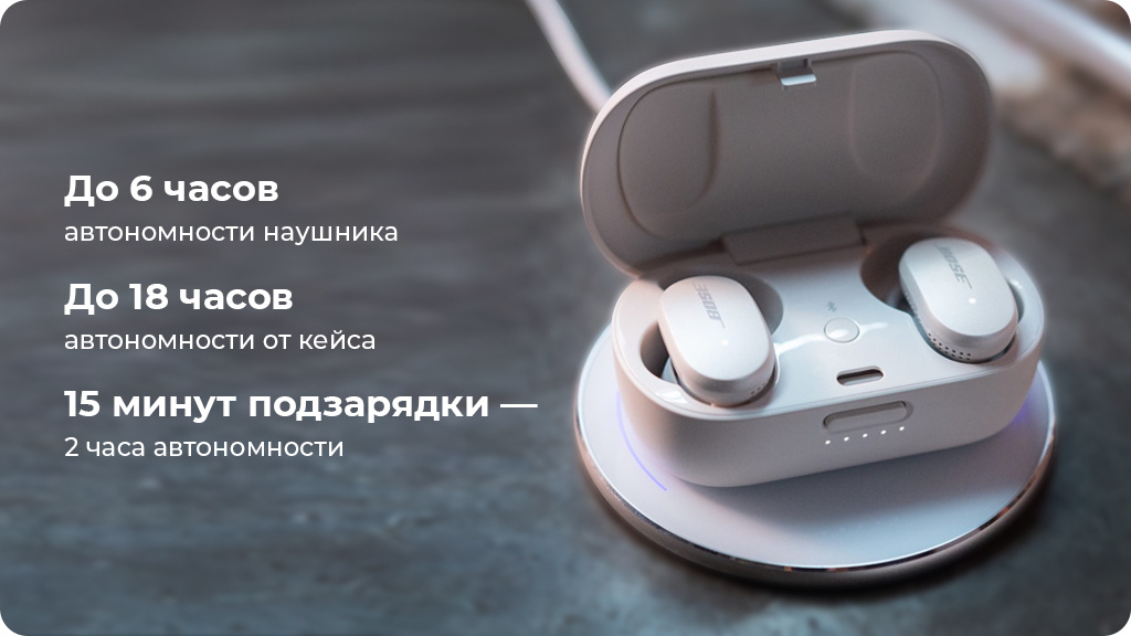 Беспроводные наушники Bose QuietComfort Earbuds, Черные